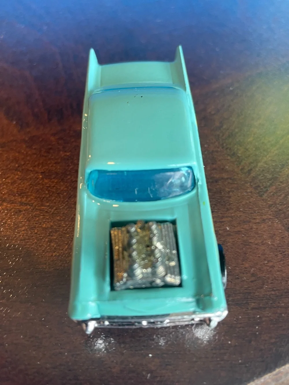 Vintage Hot Wheels '57 Chevy - Turquoise Mattel 1976